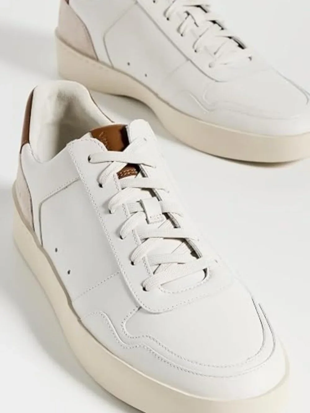 Vince Peyton Sneakers Men's 8.5 Leather Casual Shoes